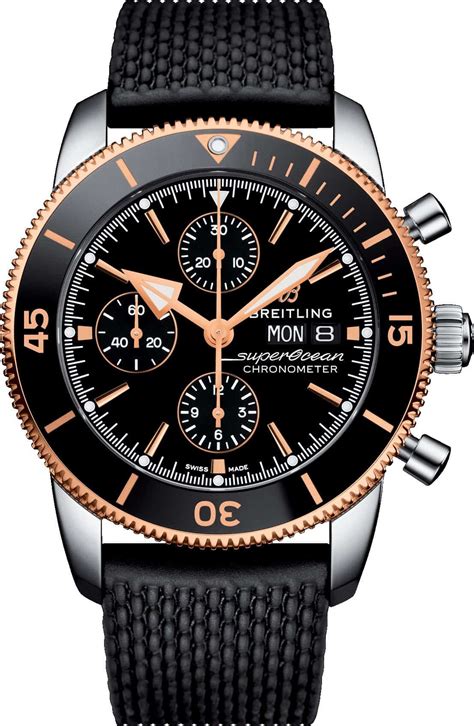 breitling superocean 44 black review|breitling superocean heritage 44.